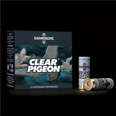 Gamebore Clear Pigeon 12 Gauge 32grm 6 - Plastic Wad